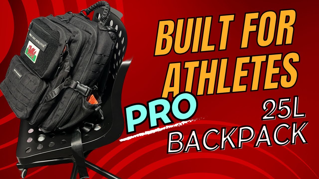 BUILT FOR ATHLETES: 25L PRO backpack review