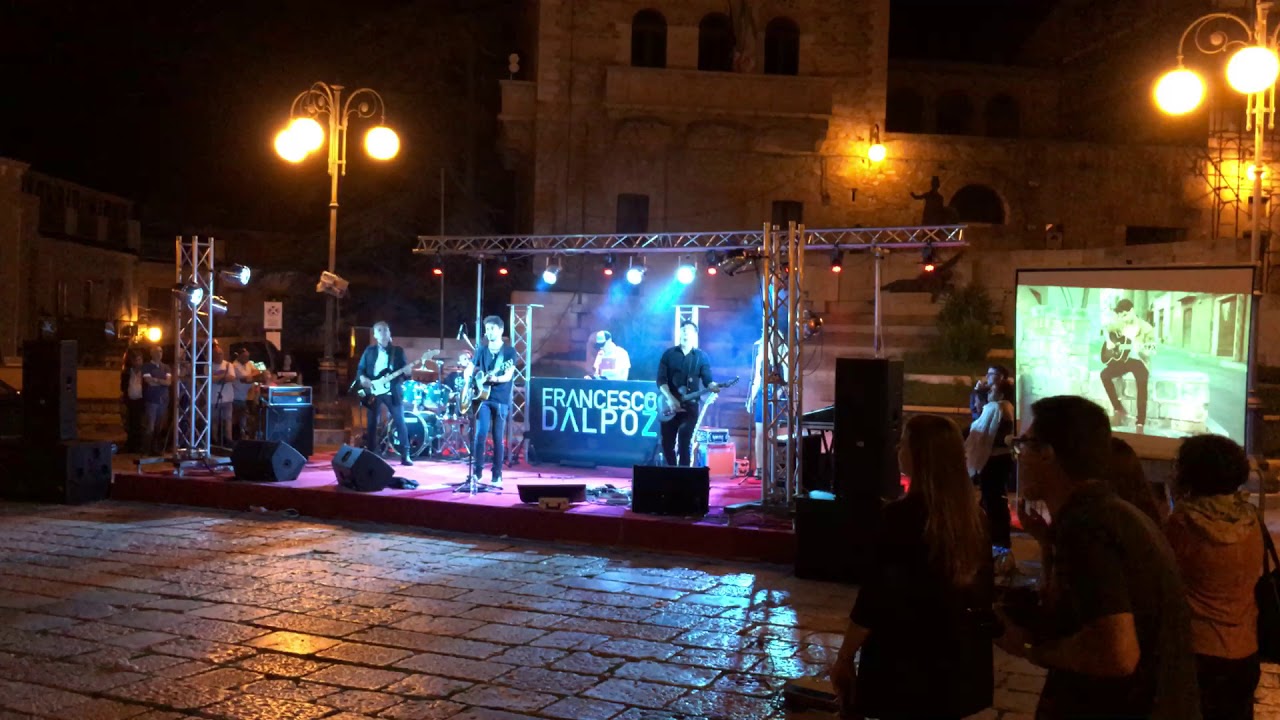 Francesco Dal Poz in concerto - Castelnuovo della Daunia -18 agosto 2018
