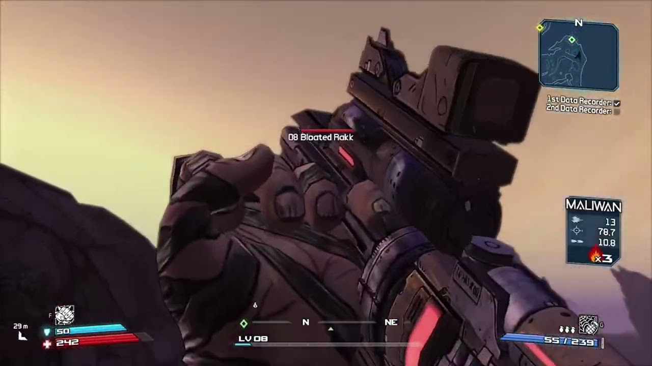 bone badit gone with canyon jump borderlands 1