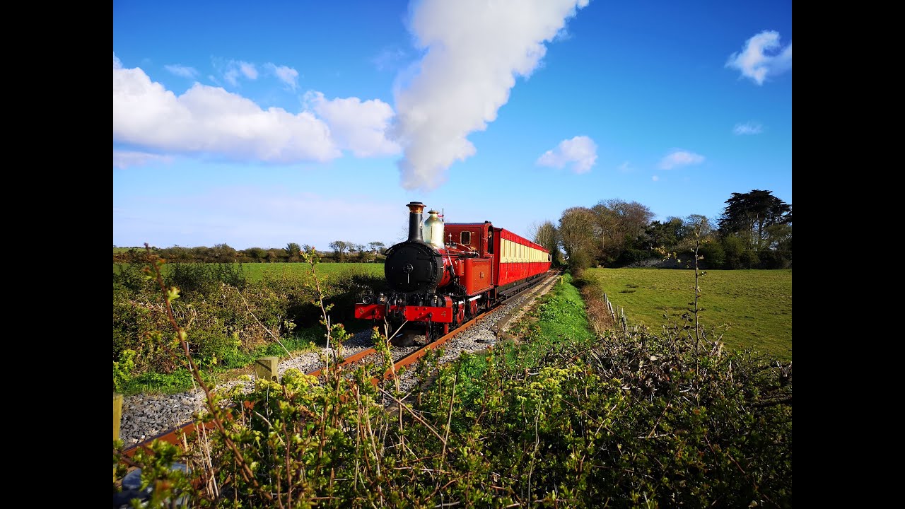 Isle of Man Railway, From Douglas to Port Erin with No 4 