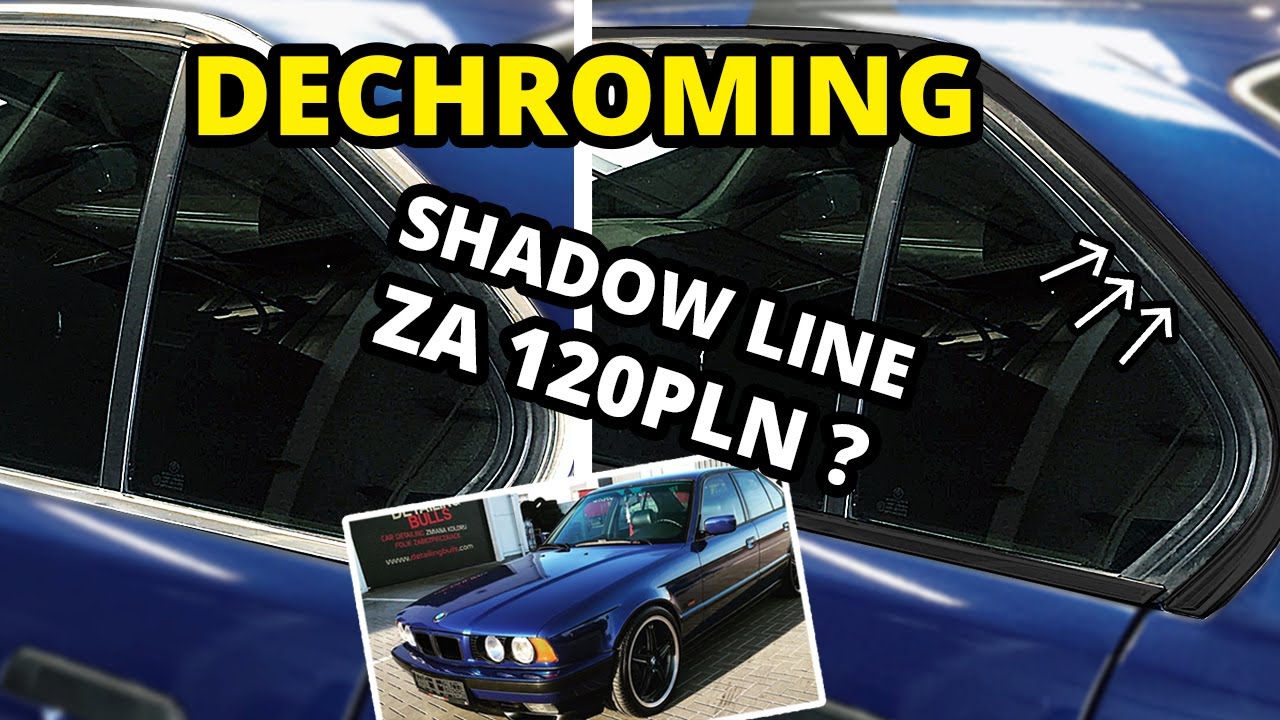 DECHROMING - Sposób na LISTWY CHROMOWANE ?