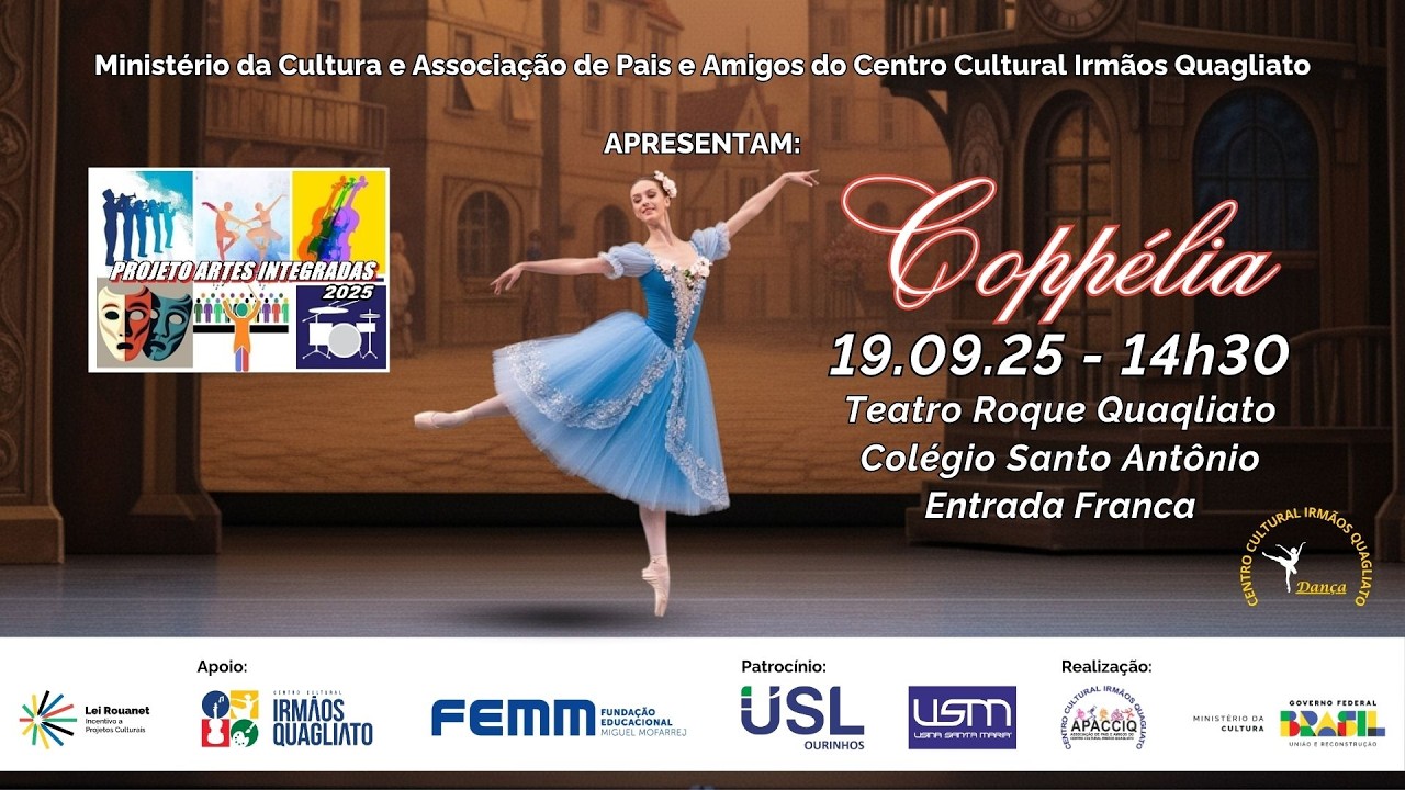 COPPÉLIA | 19 DE SETEMBRO DE 2025 - 14h30