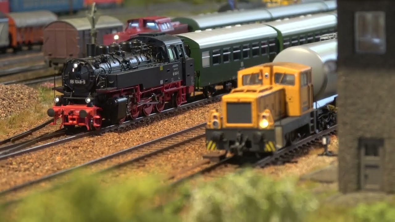 Bahnbetriebswerk Schwarzenberg im Modell Teil 1 H0 Modellbahn