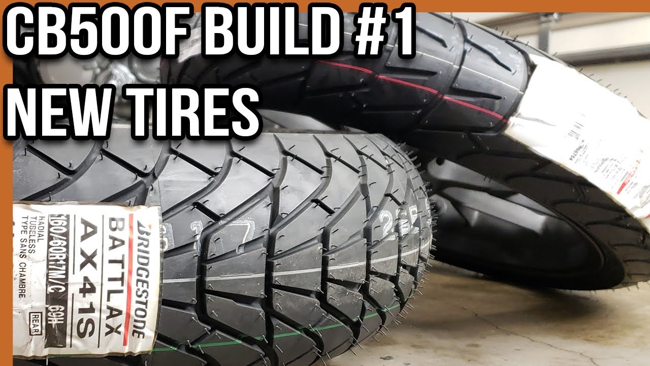 Bridgestone Scrambler Ax41s | Honda Cb500f Cafe Racer Build #1