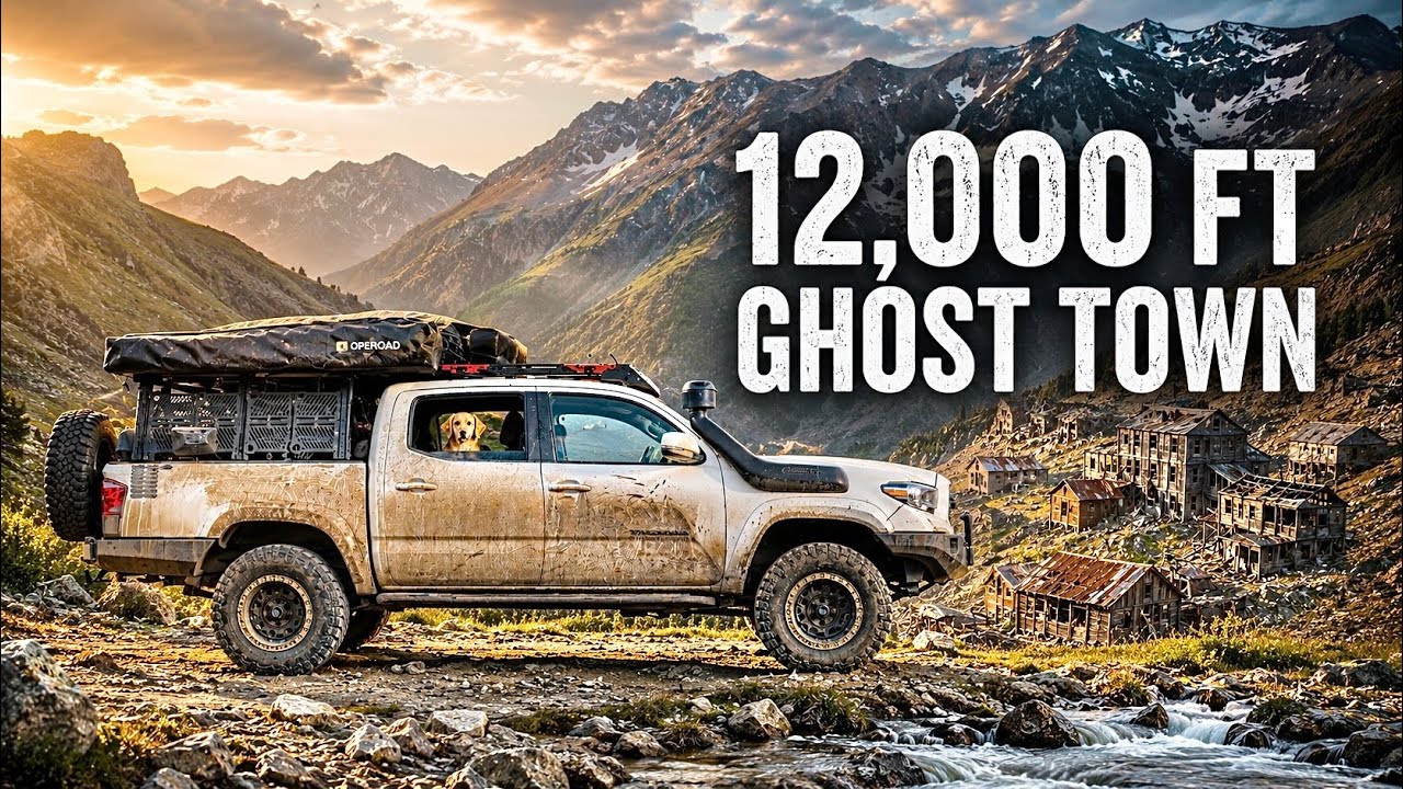 We Drove to 12,000 Feet to Find This Abandoned Mining Town