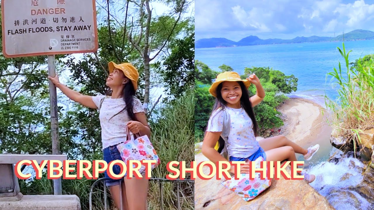 HOW TO GET TO CYBERPORT, SCENIC VIEW AND SHORT HIKE TO WATERFALL BAY HONG KONG | MJtravelover