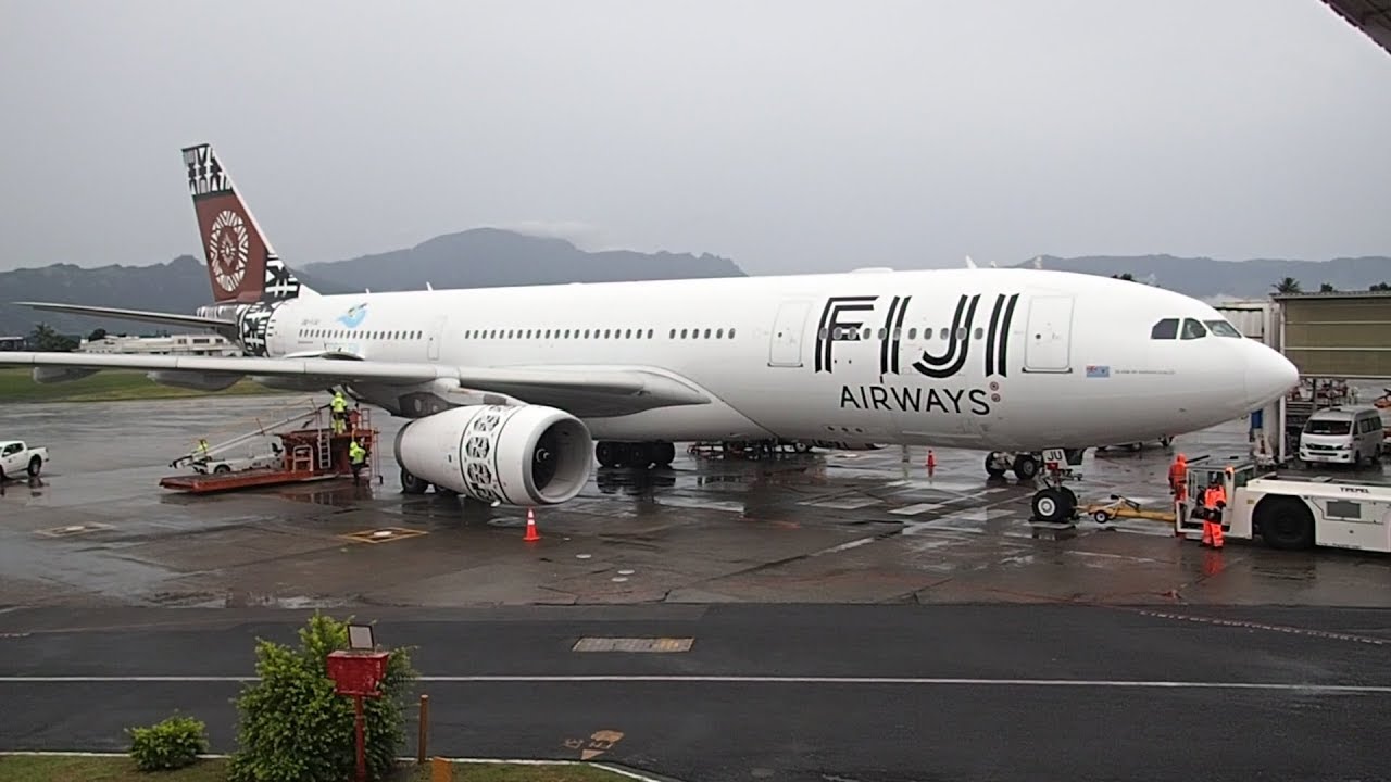 Fiji Airways Nadi to Sydney A330-200 Business Class