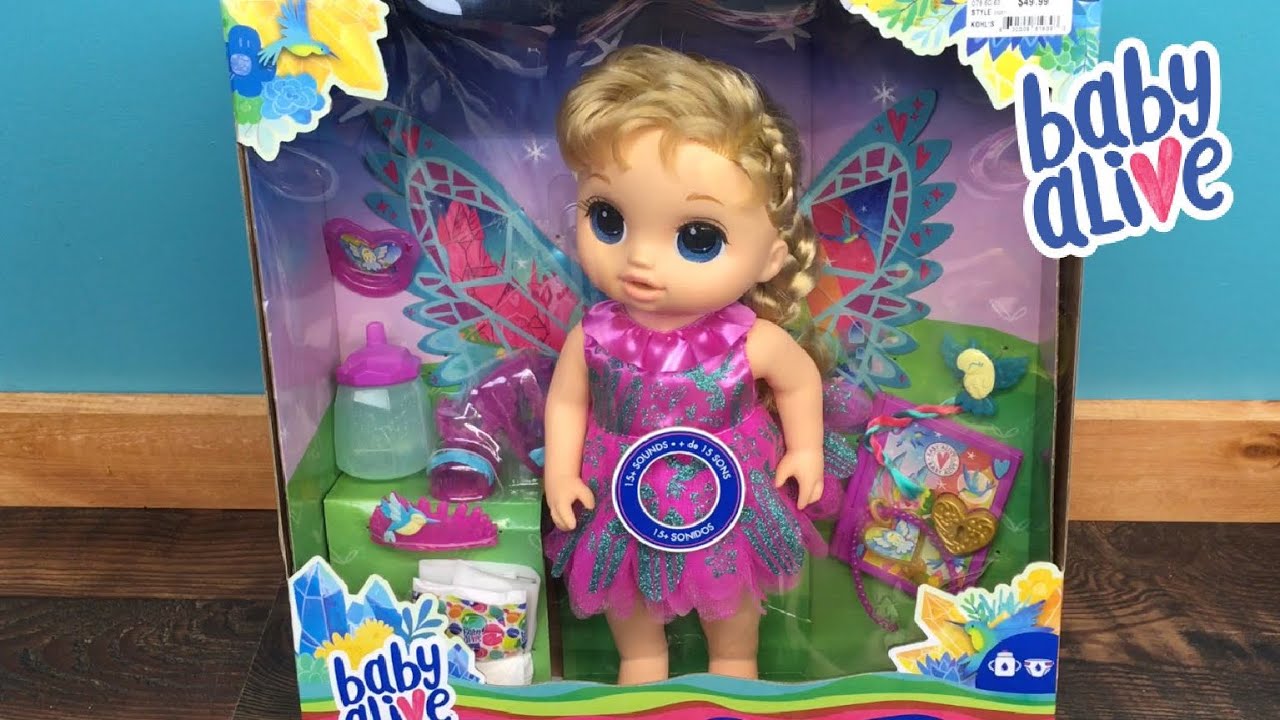 Unboxing Baby Alive Once Upon a Baby Fairy Ani Doll from Kohl’s