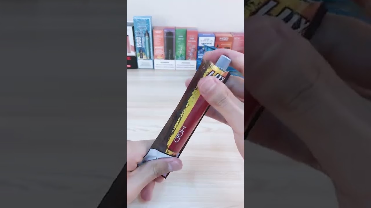 HQD LUX disposable vape caters to families with children.