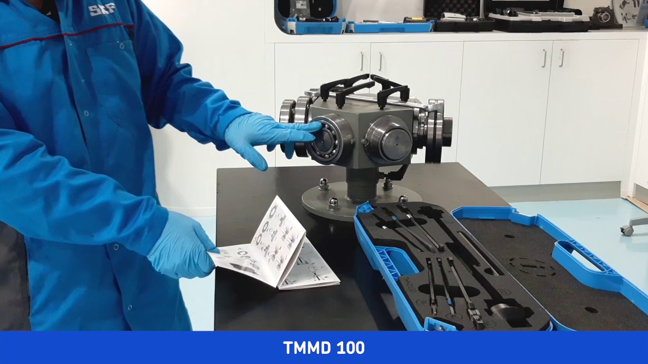 Cómo realizar un desmontaje mecánico con el extractor SKF TMMD 100