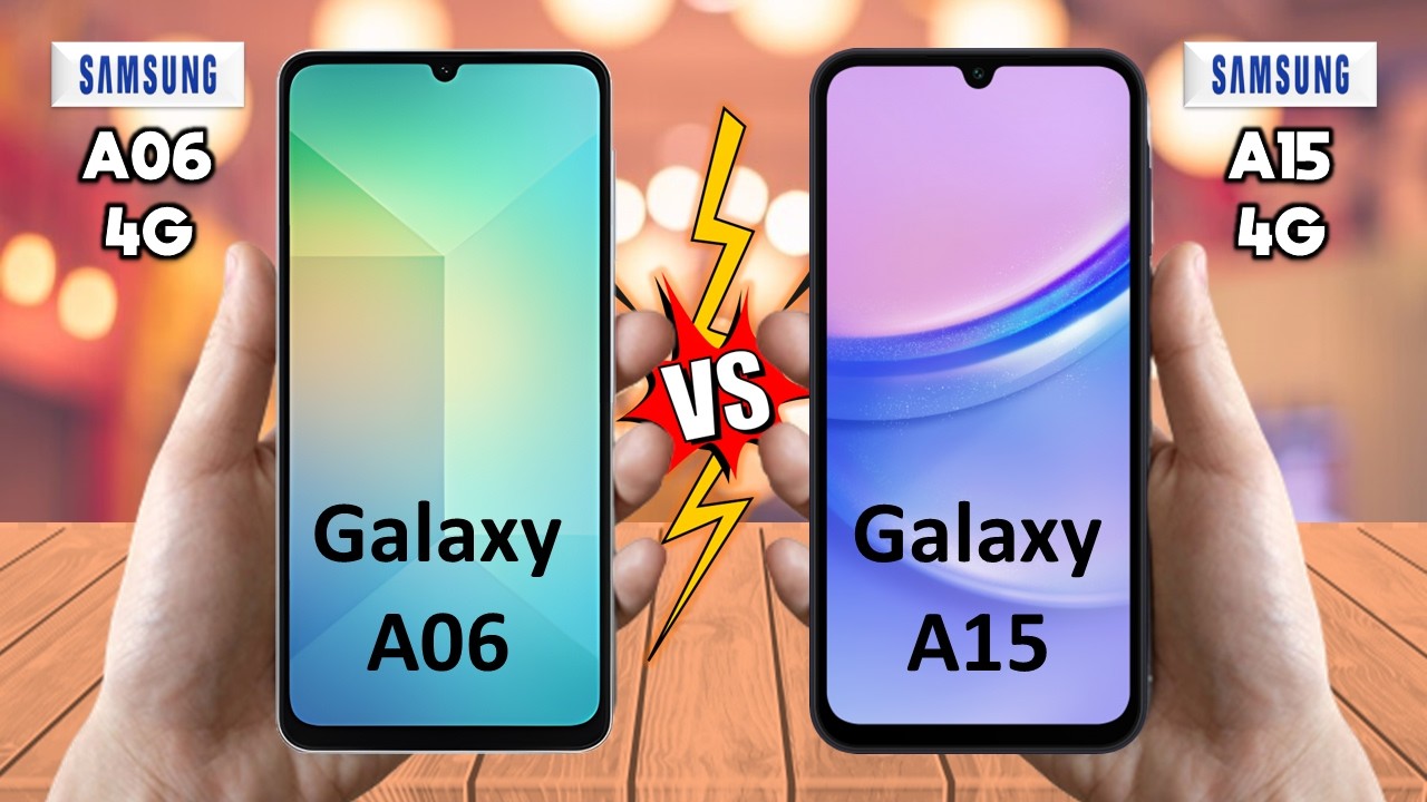 Samsung Galaxy A06 Vs Samsung Galaxy A15 - Full Comparison 🔥 Techvs
