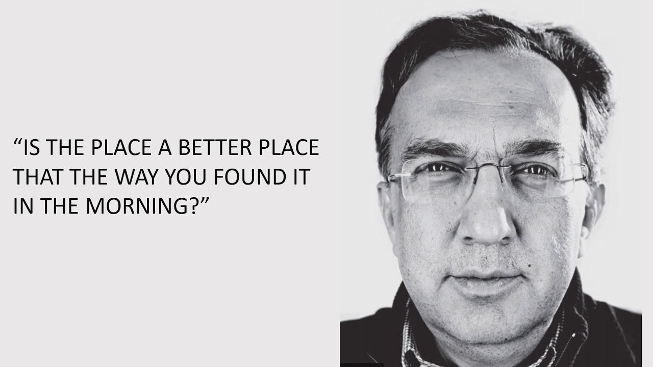 La leadership di Sergio Marchionne