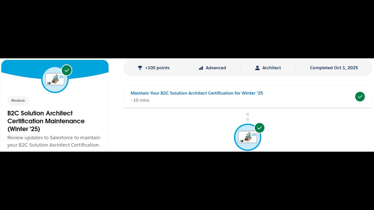 Maintain Your B2C Solution Architect Certification for Winter &rsquo;25
