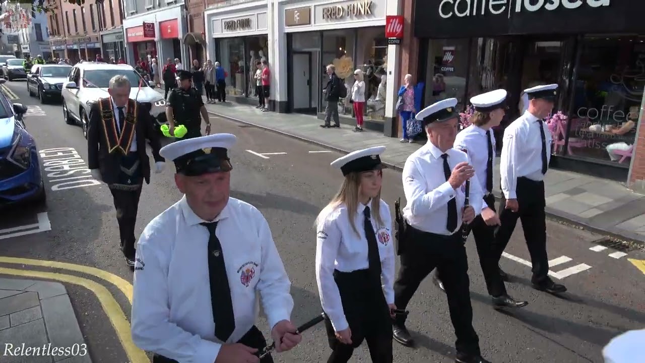 Ballymena District (No.5) @ Co. Antrim Black Saturday Parade ~ Ballymena ~ 31/08/24 (4K)