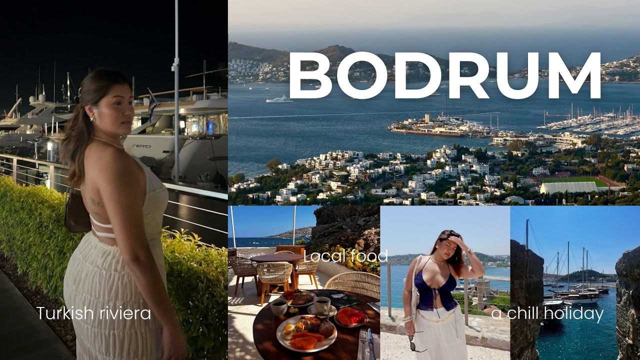 A WEEK IN BODRUM VLOG I Very chill holiday, how I tanned, eating local food