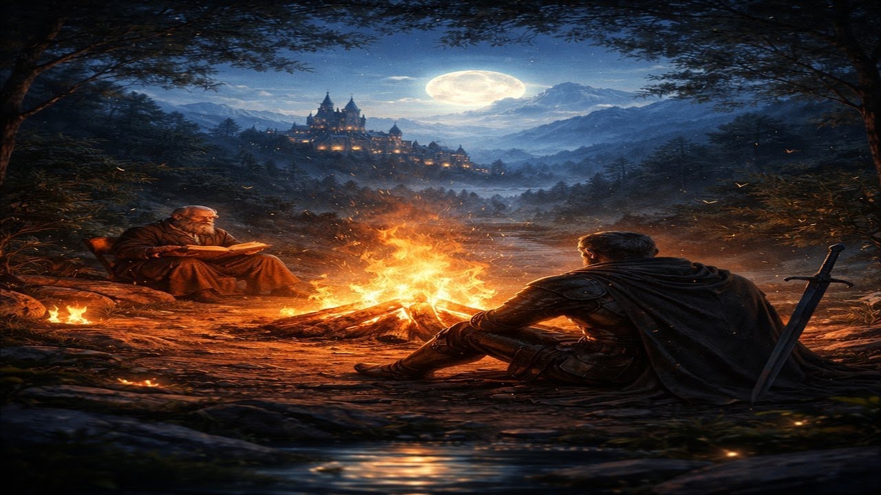“Sleep in Peace | Time Travel Story by the Fireplace | Calm & Relaxing”