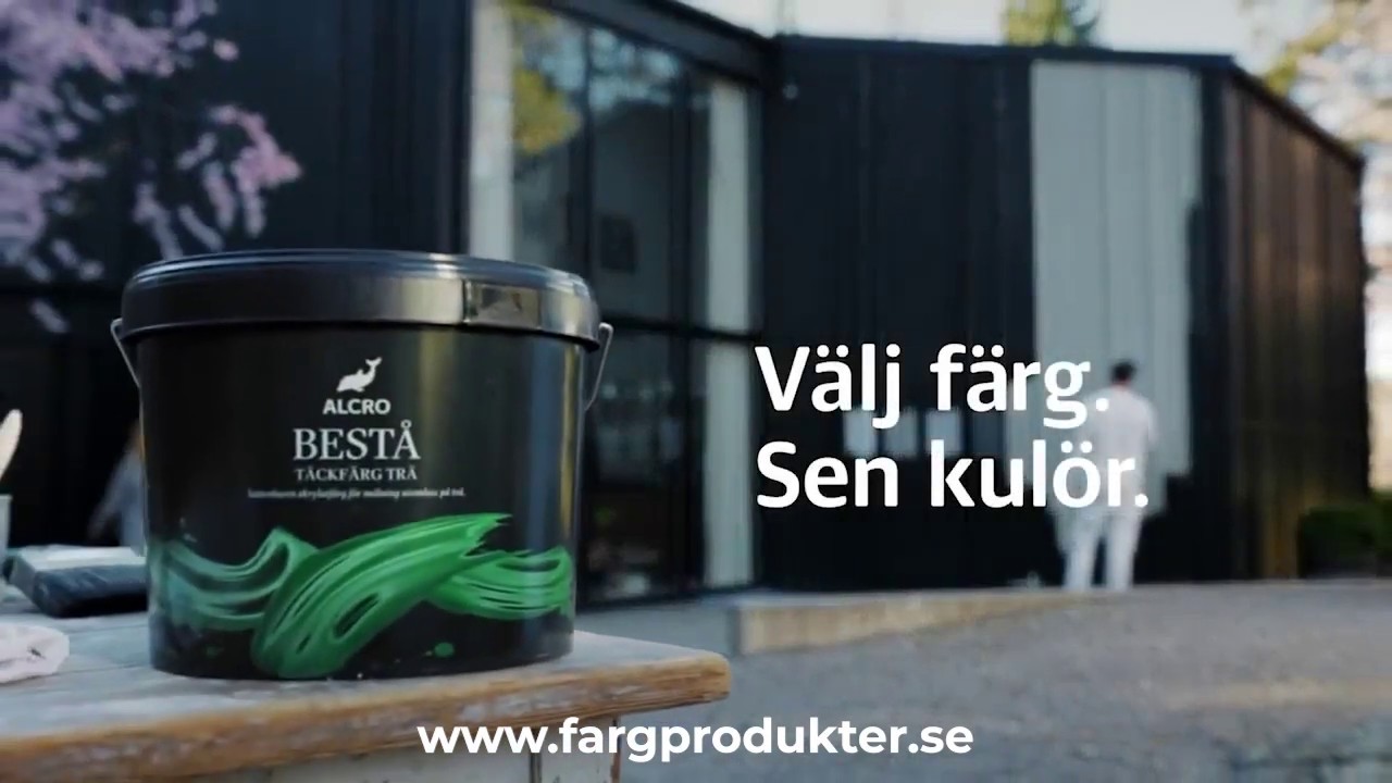 V&auml;lj f&auml;rg. Sen kul&ouml;r med F&auml;rgprodukter