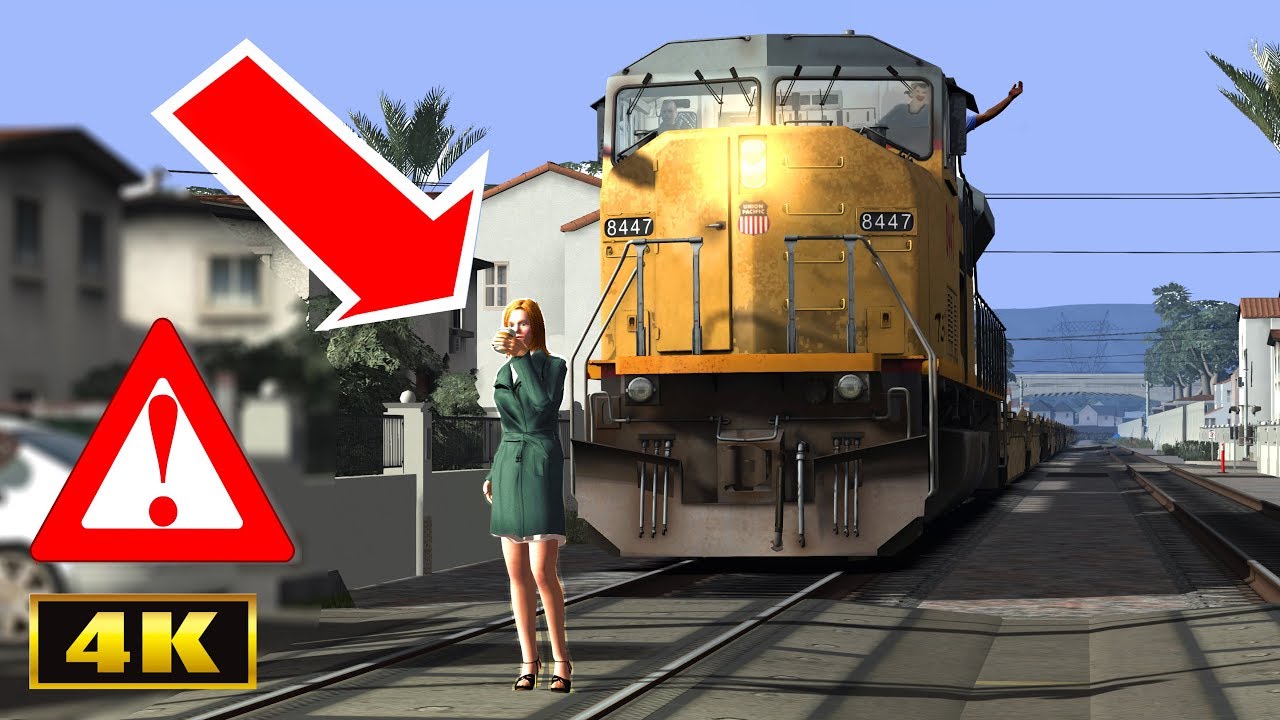 FREIGHT TRAIN RUNS OVER