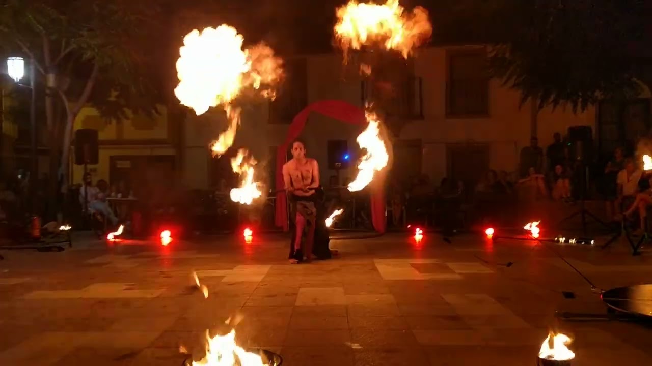 Espectáculo de fuego Benadalid 2019
