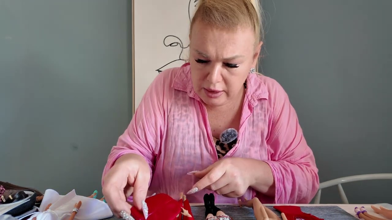 Распаковка и примерка одежды от Elenpriv. Barbie и Integrity Toys!!! Часть. 2