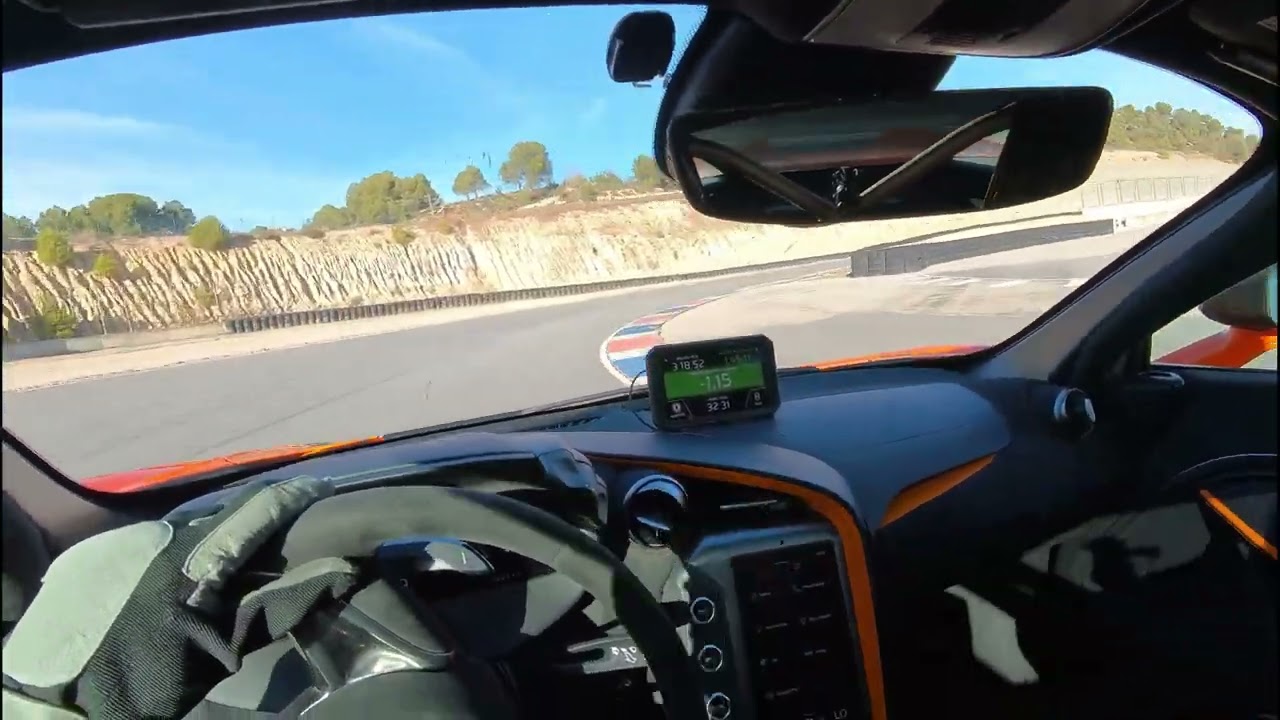 McLaren 750S onboard POV Castelloli Sprint Challenge