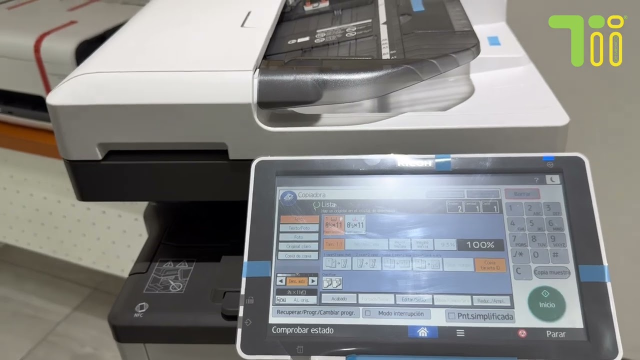 Sacar copia INE en Ricoh