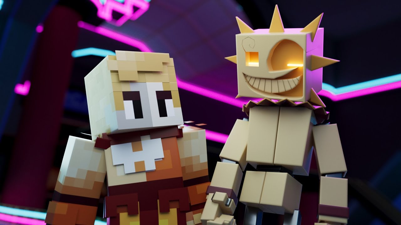 Minecraft FNAF Sunrise becomes Human?! (Minecraft Roleplay)