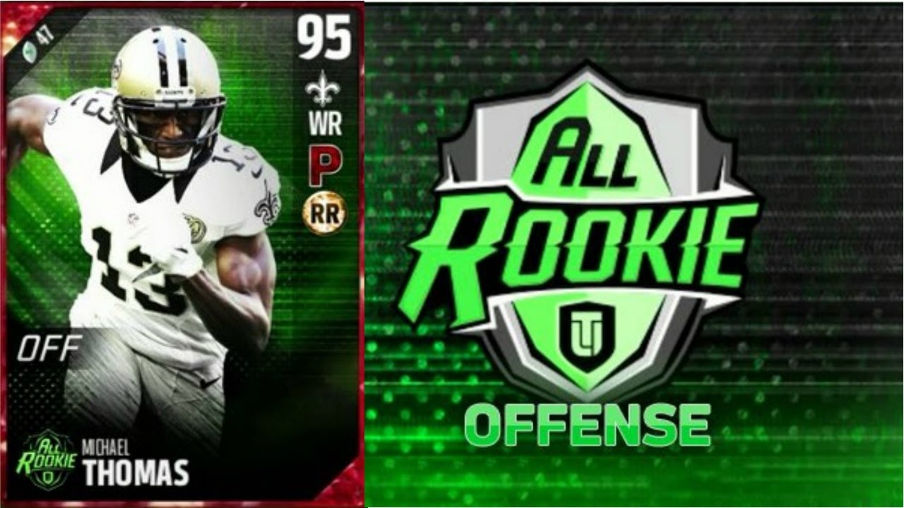 All-Rookie Michael Thomas | Player Review | Madden 17 Ultimate Team Gameplay