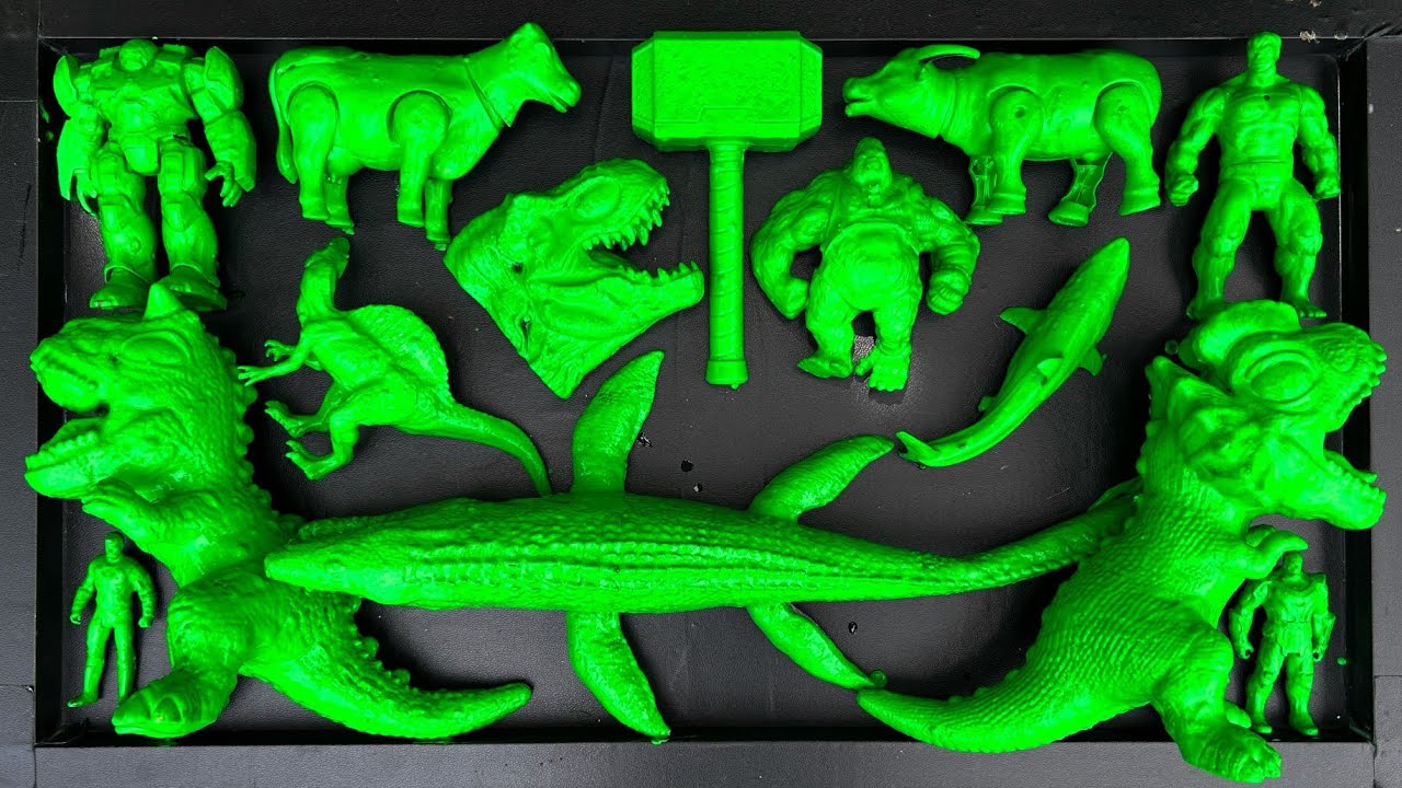 Dinosaurs Jurassic World Dominion: T-rex/ Brachiosaurus/D-rex/ Spider-Man/ KingKong/KingGidorah