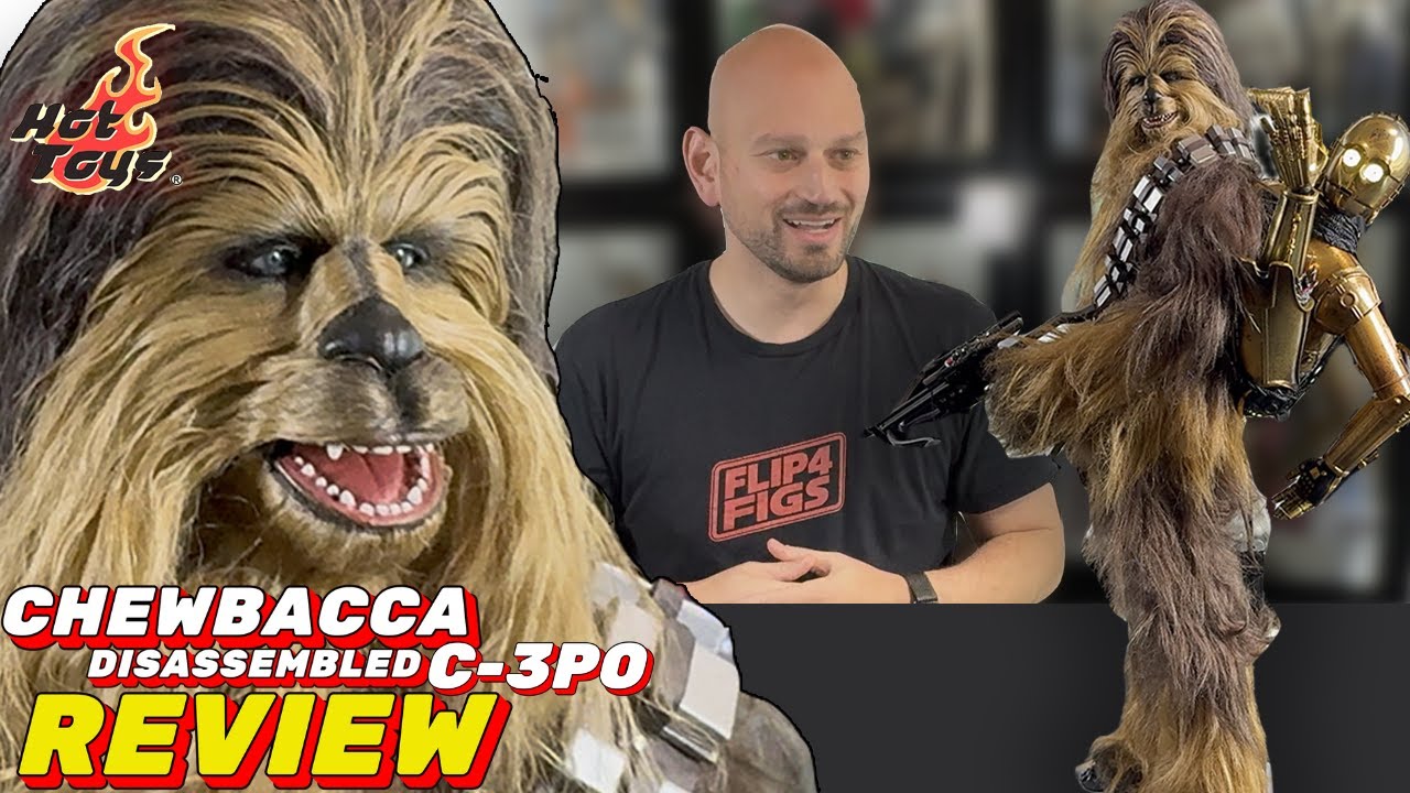 Обзор фигурок Чубакки и разобранного C-3PO от Hot Toys | Лучший Чубакка всех времен?? Звездные во...