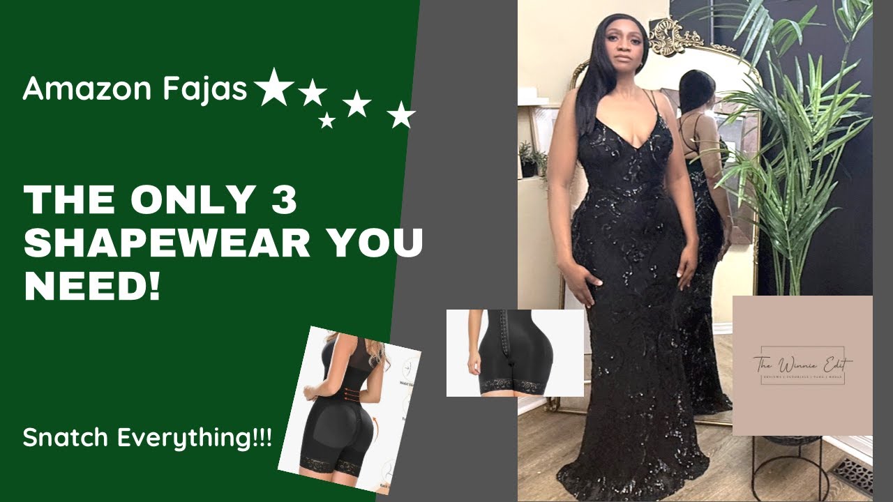The ONLY 3 Shapewear You Need! Amazon Fajas That SNATCH Everything.