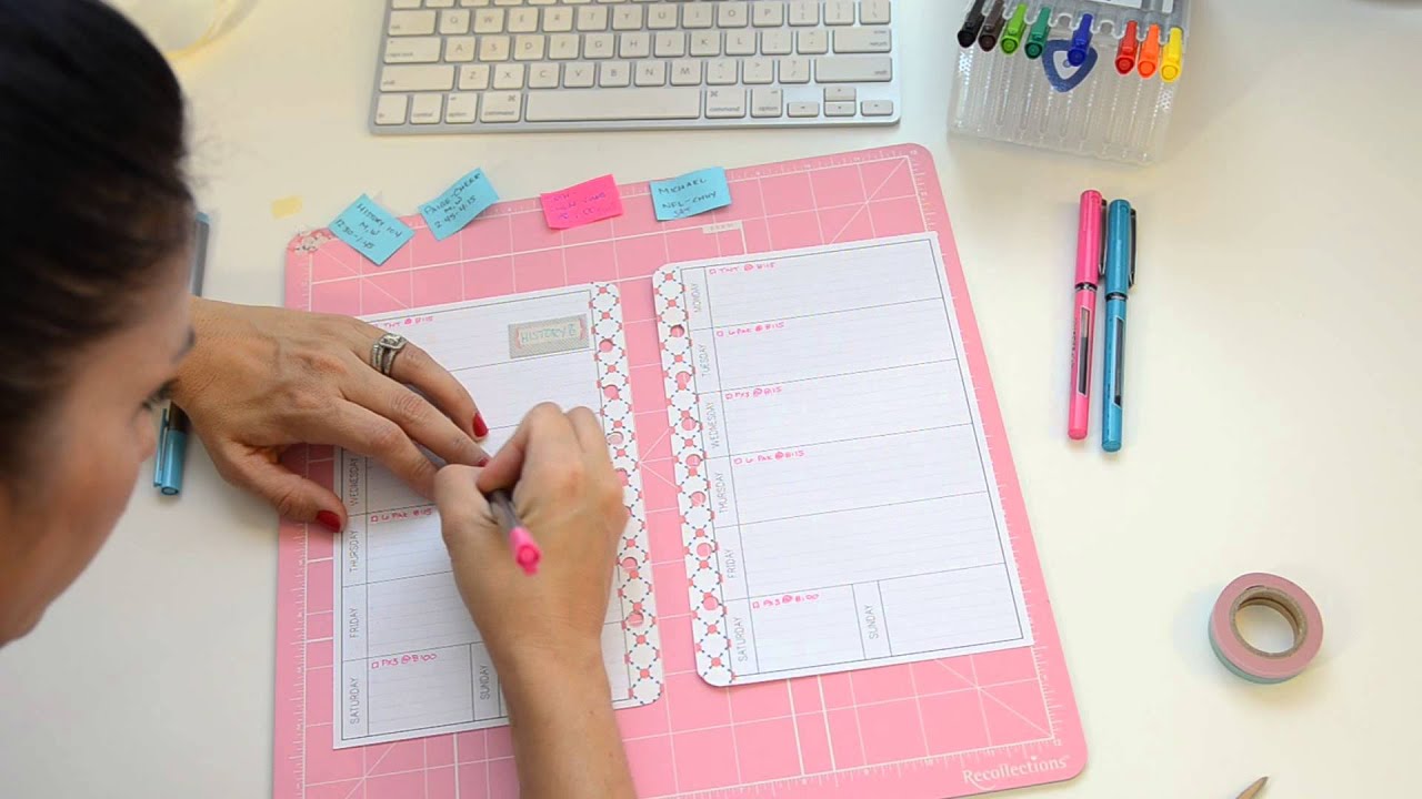 Weekly Planning and Decorating