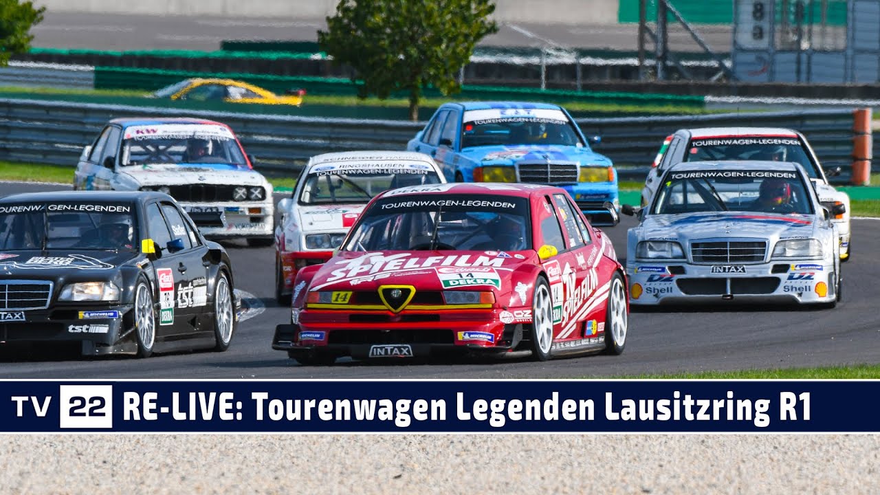 MOTOR TV22: RE-LIVE Tourenwagen Legenden Lausitzring Rennen 1 2021 | DTM Classic