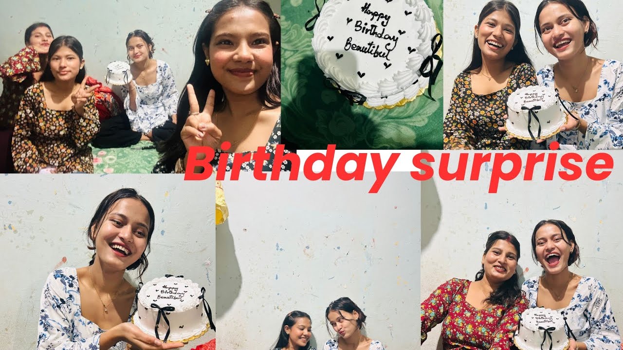 Small birthday surprise for sister's🫶😻