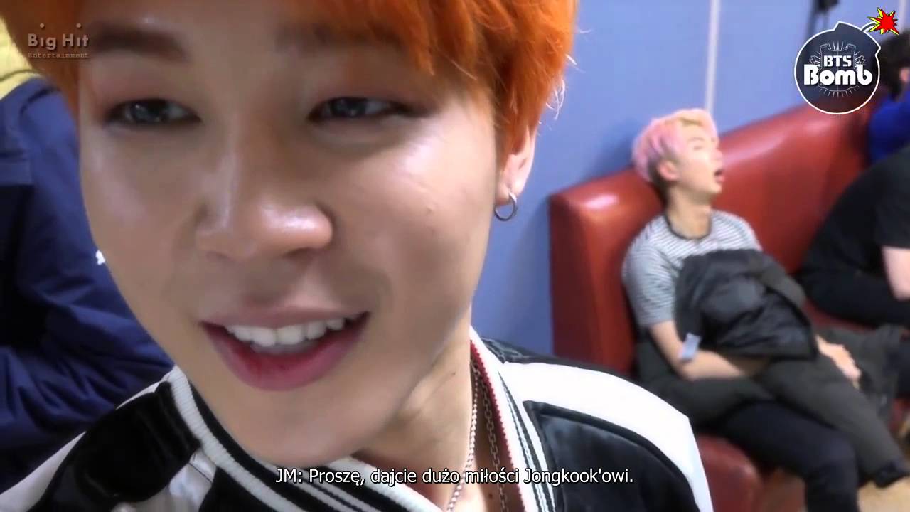 151213 [BANGTAN BOMB] Jimin's self camera (RUN 151204 ver.) - polskie napisy (polish subs)