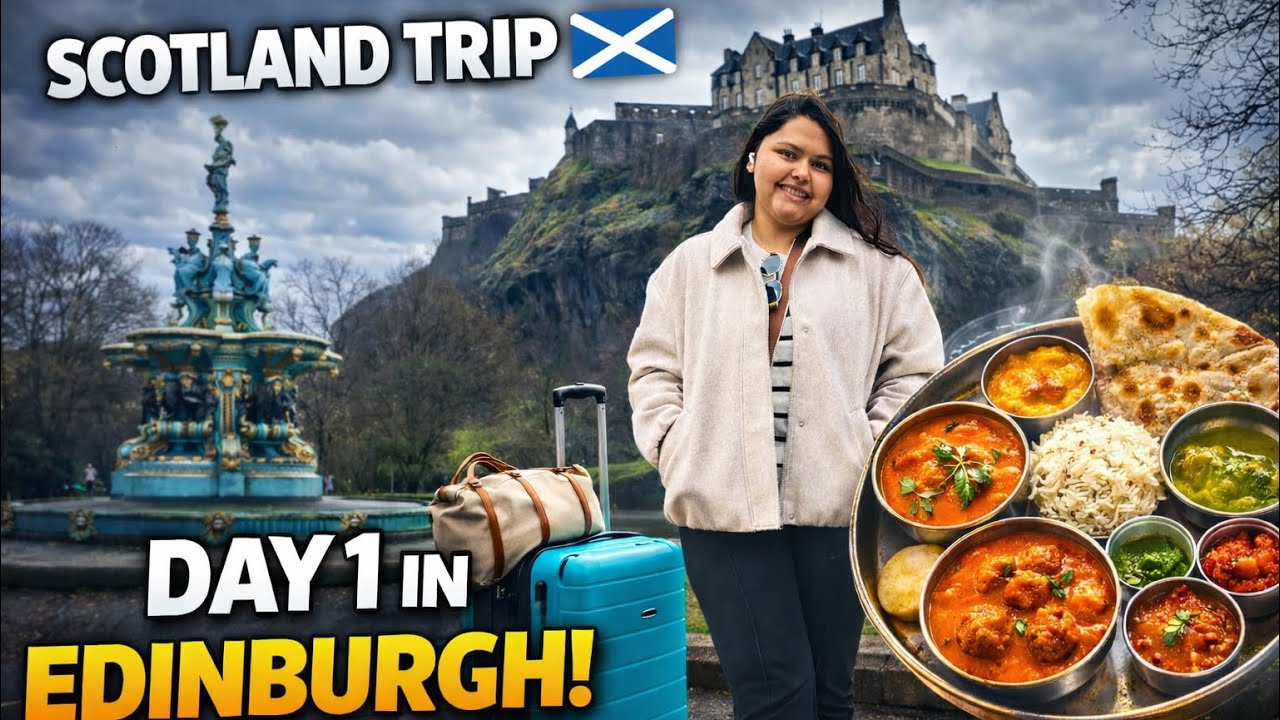 ✨SCOTLAND DIARIES🏴󠁧󠁢󠁳󠁣󠁴󠁿 | DAY 1  Edinburgh Castles, Museums & Magical Streets #vlogs #youtube #tour