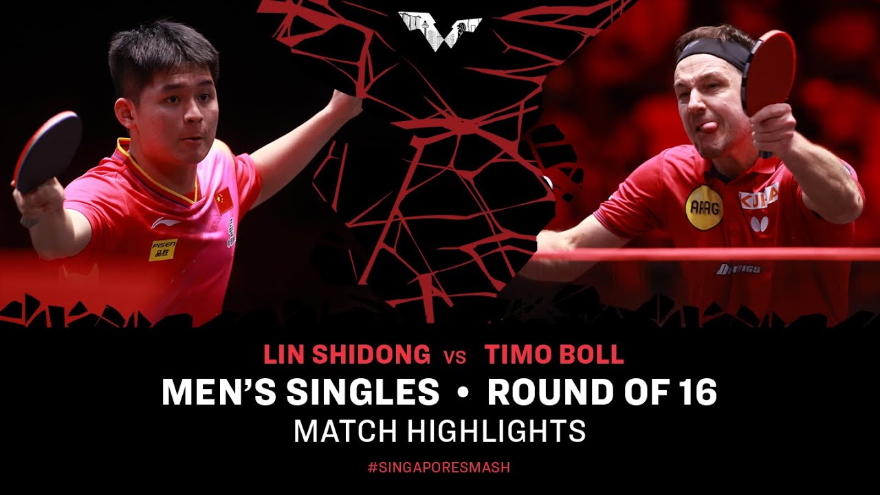 Lin Shidong vs Timo Boll | MS R16 | Singapore Smash 2024