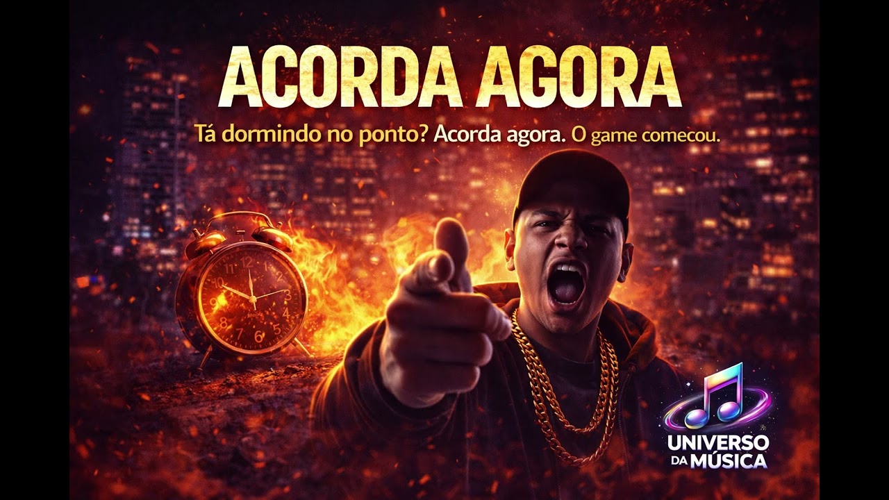 ACORDA AGORA 🚨🔥 | Rap Consciente 2026 Sobre Manipulação, Fake News e Despertar Mental