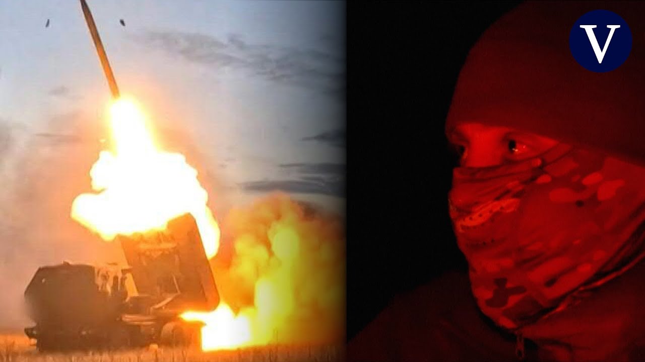 Desde el interior de un lanzacohetes HIMARS: 
