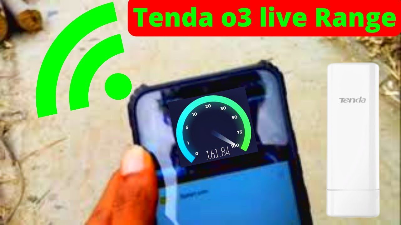 tenda o3 Live Range Test 1km// 1km ওয়াইফাই রেঞ্জ টেস্ট লাইভ