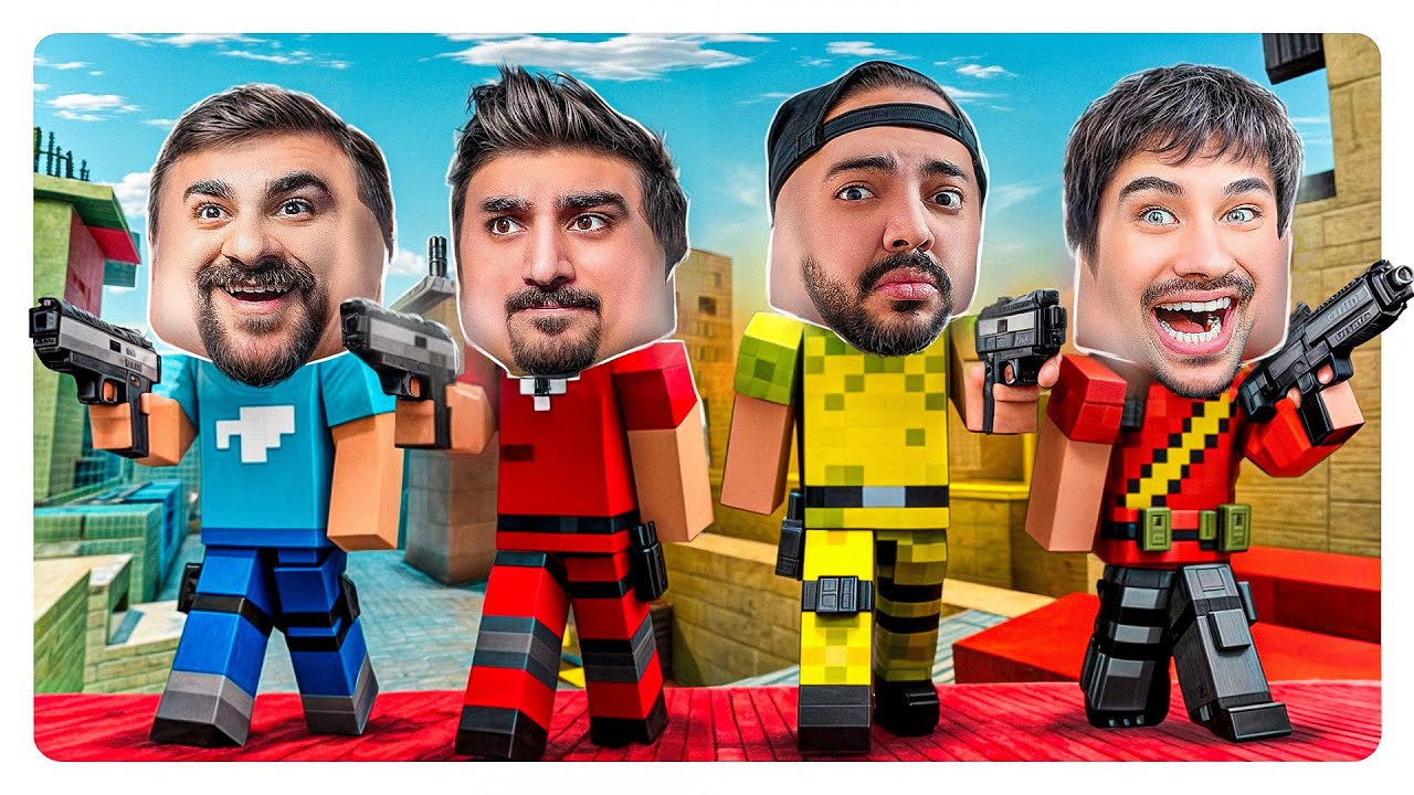 رفتیم ماینکرفت اما توی کانتر با قدرت های عجیب غریب | 😂 CS mincraft