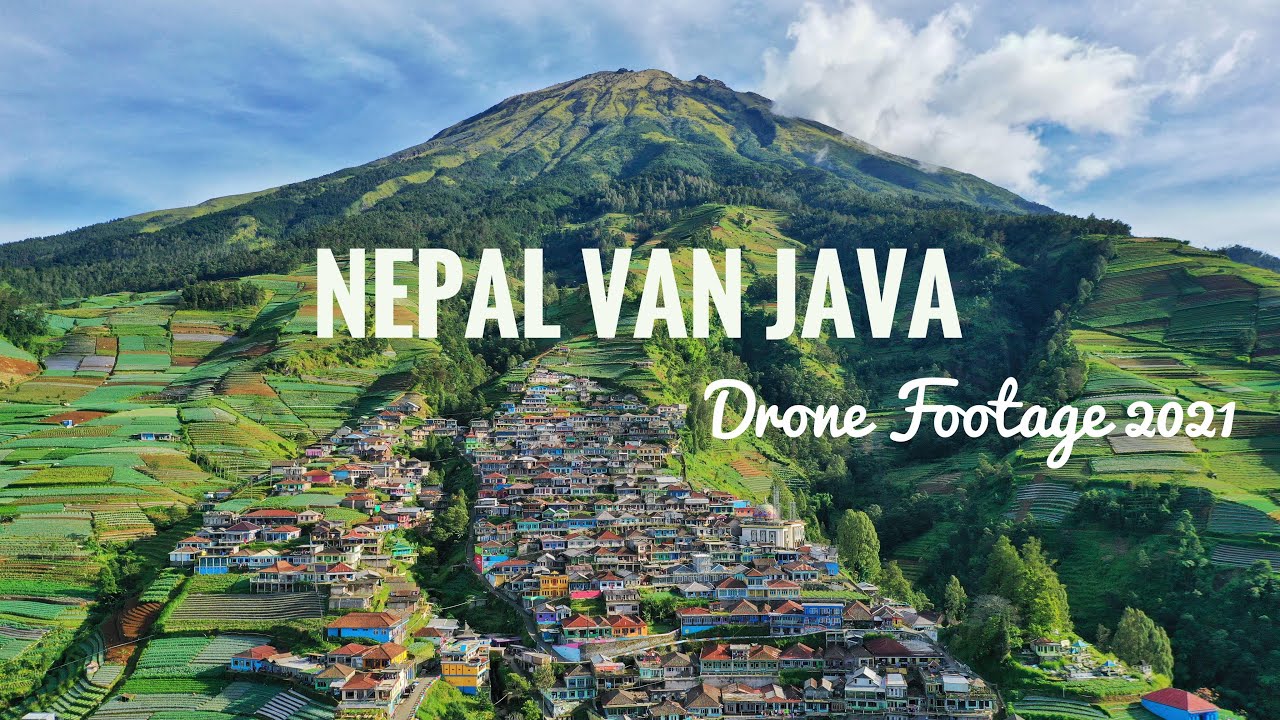 Pesona Dusun Butuh, NEPAL VAN JAVA , Kaliangkrik, Magelang ( Drone Footage 2021 ) #NepalVanJava