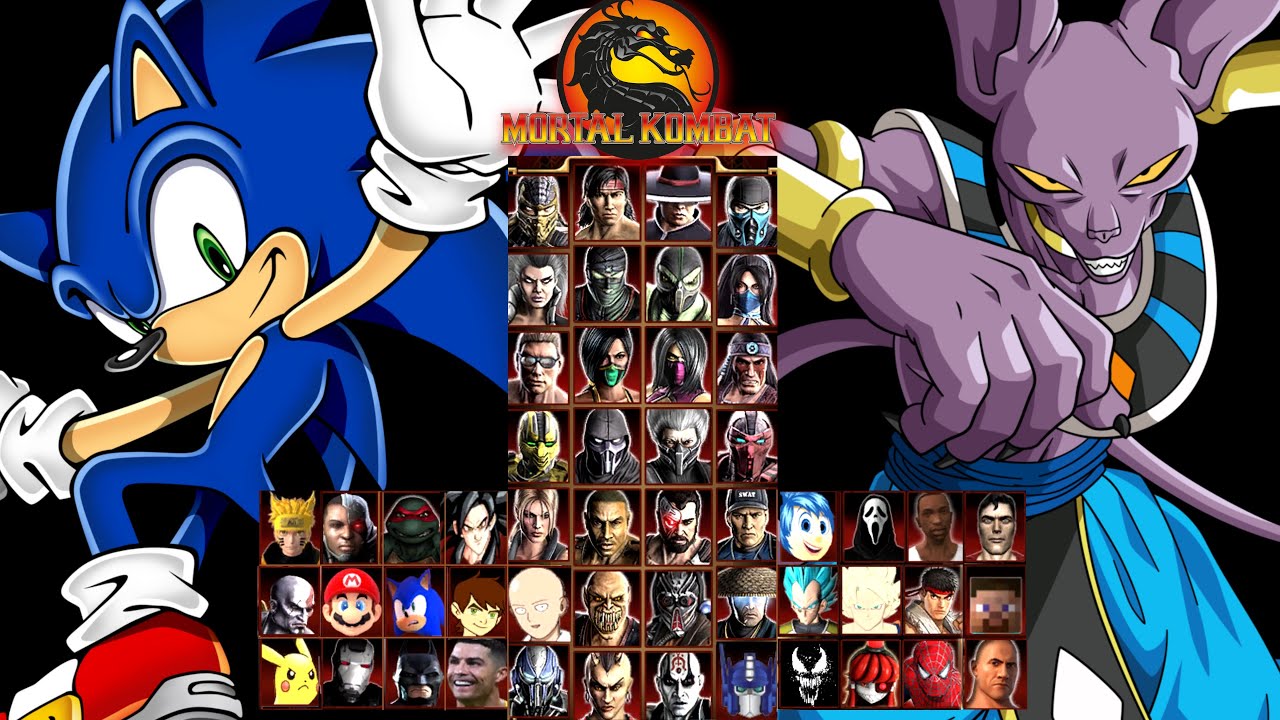 MORTAL KOMBAT 9 | SONIC & BEERUS | EXPERT TAG LADDER | GAMEPLAY (4K60FPS)