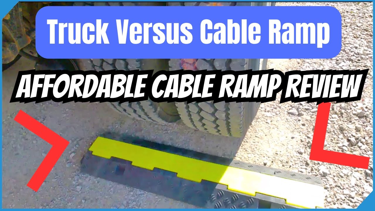 Protect Your Cables. Affordable Cable Ramps.