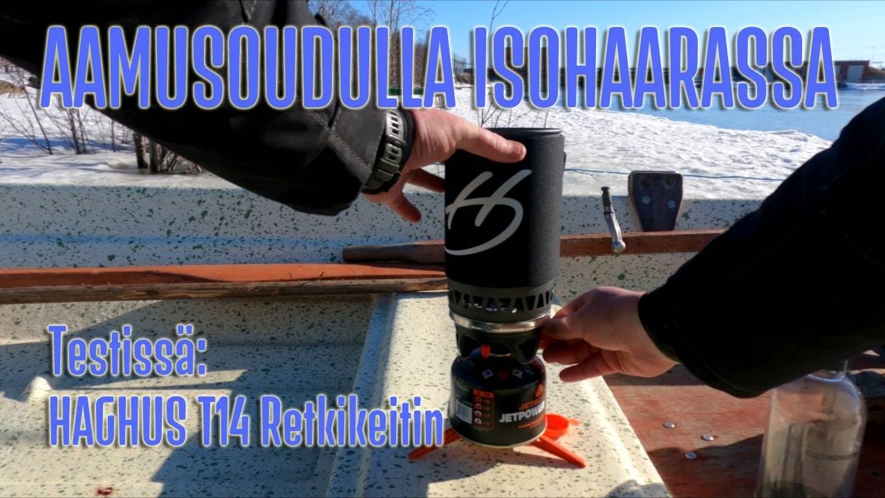 Aamusoudulla: Testissä Haghus T14 retkikeitin