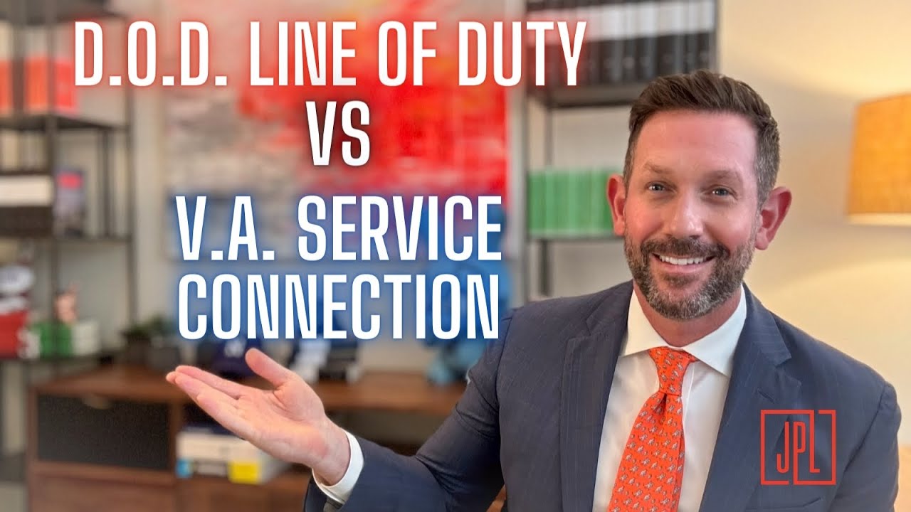 DoD Line of Duty Investigations (LODI) vs VA Service Connection #LODI #IDES #PEB #ServiceConnection