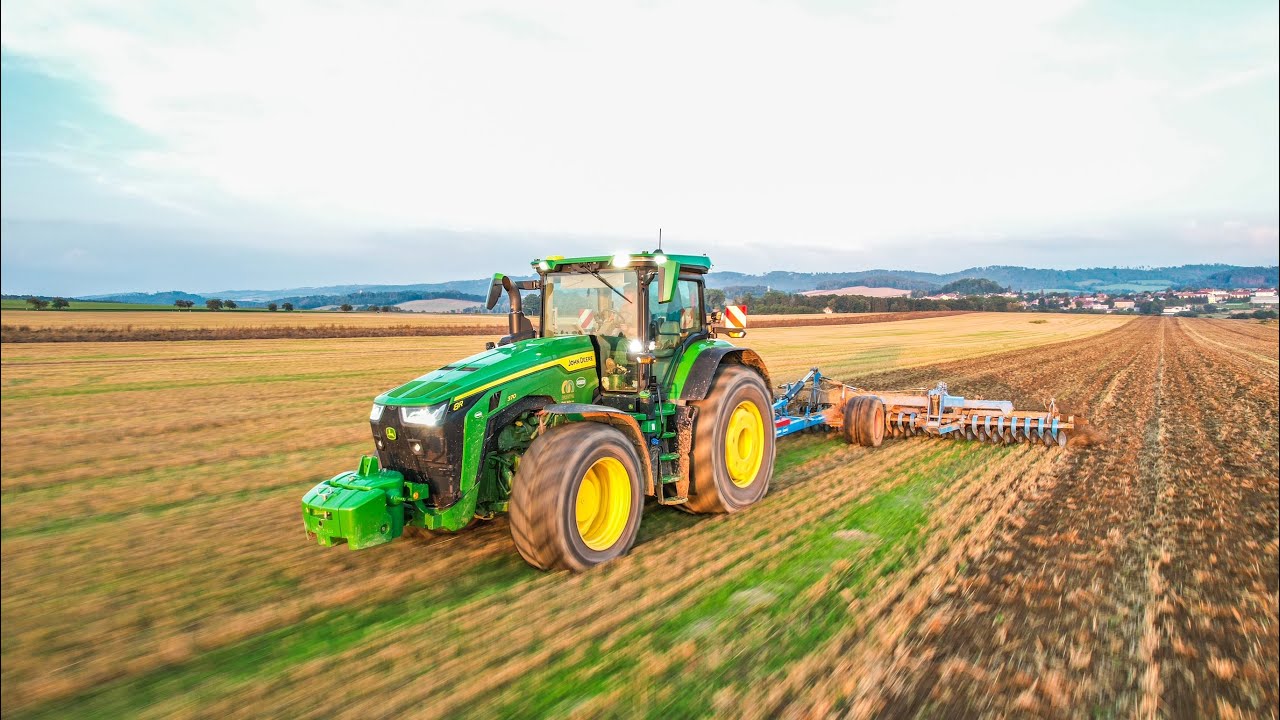 New John Deere 8R370 & Lemken Heliodor Gigant 10 | Soil Preparation 2022