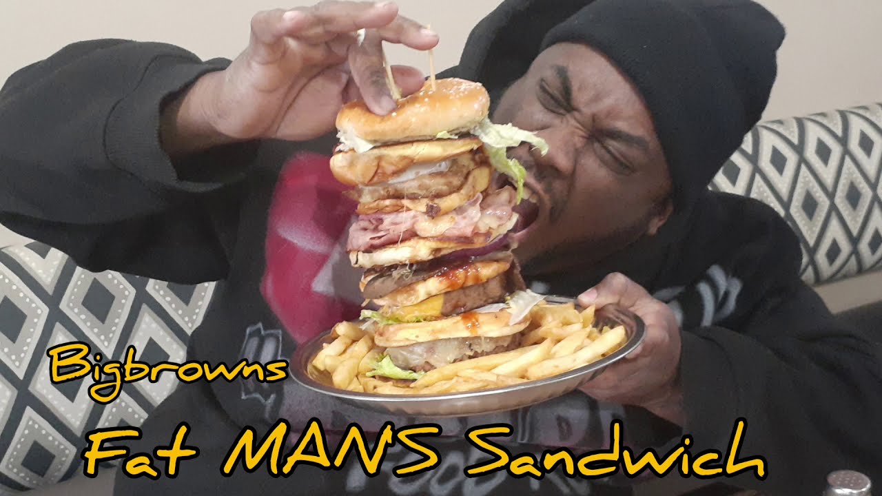 Triple T's Challenge Gone Wrong BIGBROWN FATMAN'S SANDWICH  