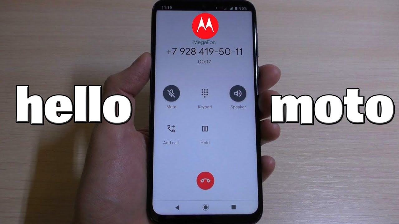 Motorola Moto G8 Plus incoming call