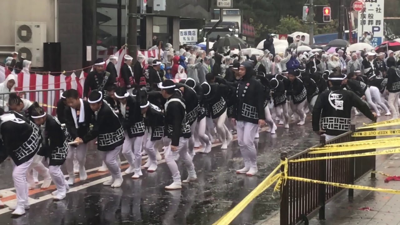八田荘地区 だんじり 2017 10月22日 大池パレード